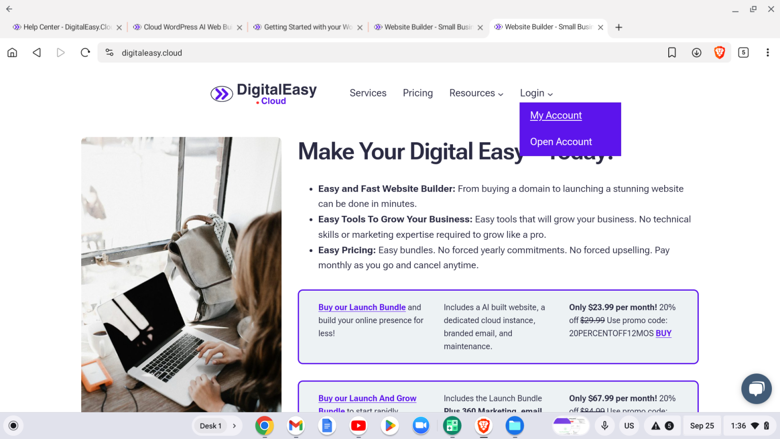 Getting Started with your WordPress AI Website Builder from DigitalEasy ...