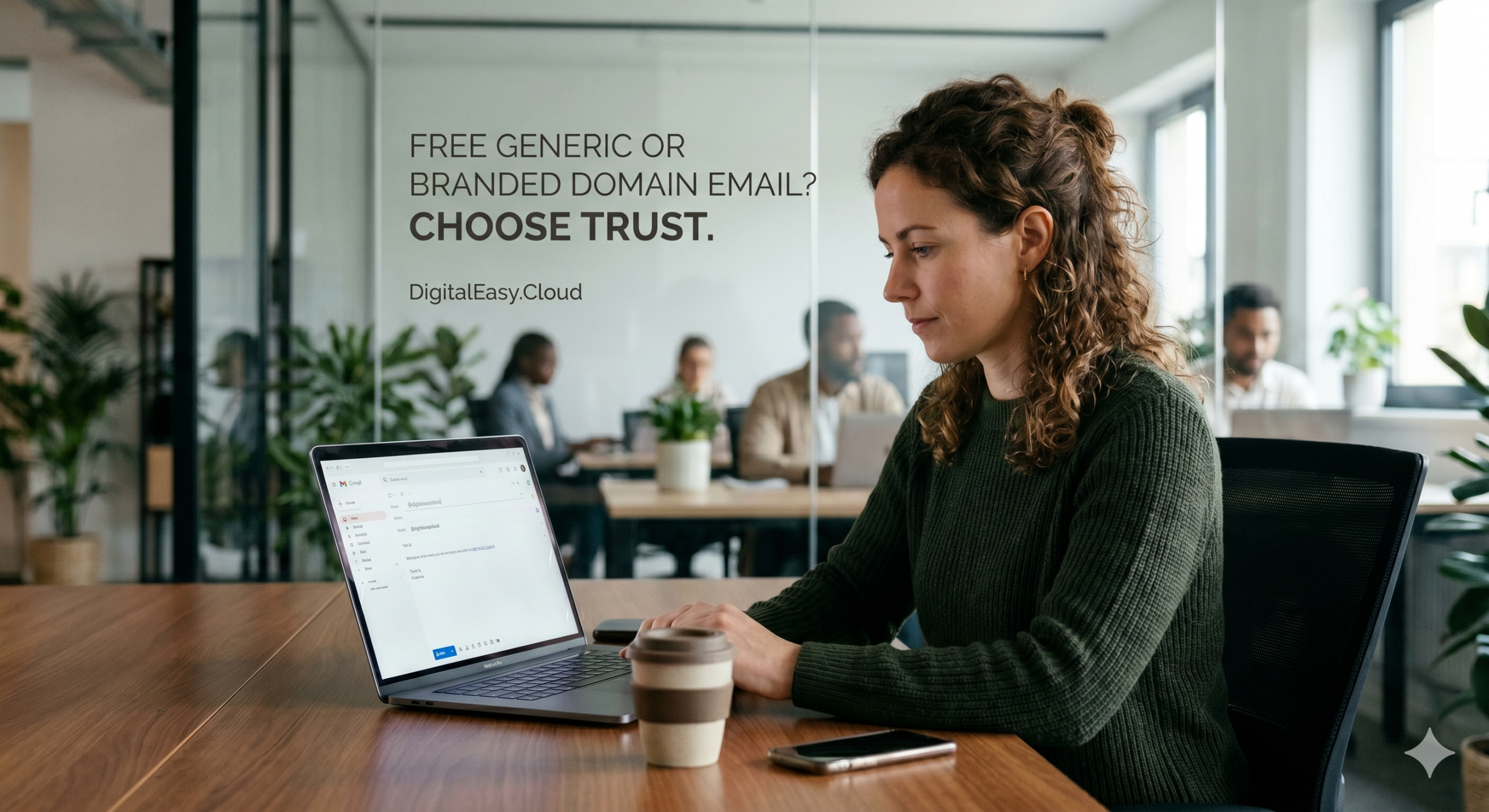 Image of sending an email with a custom email address